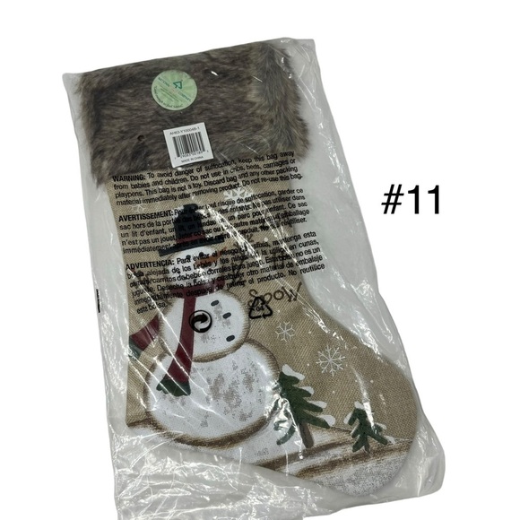 Assorted Christmas Stocking Decorations (See inside for variations) - Picture 11 of 15